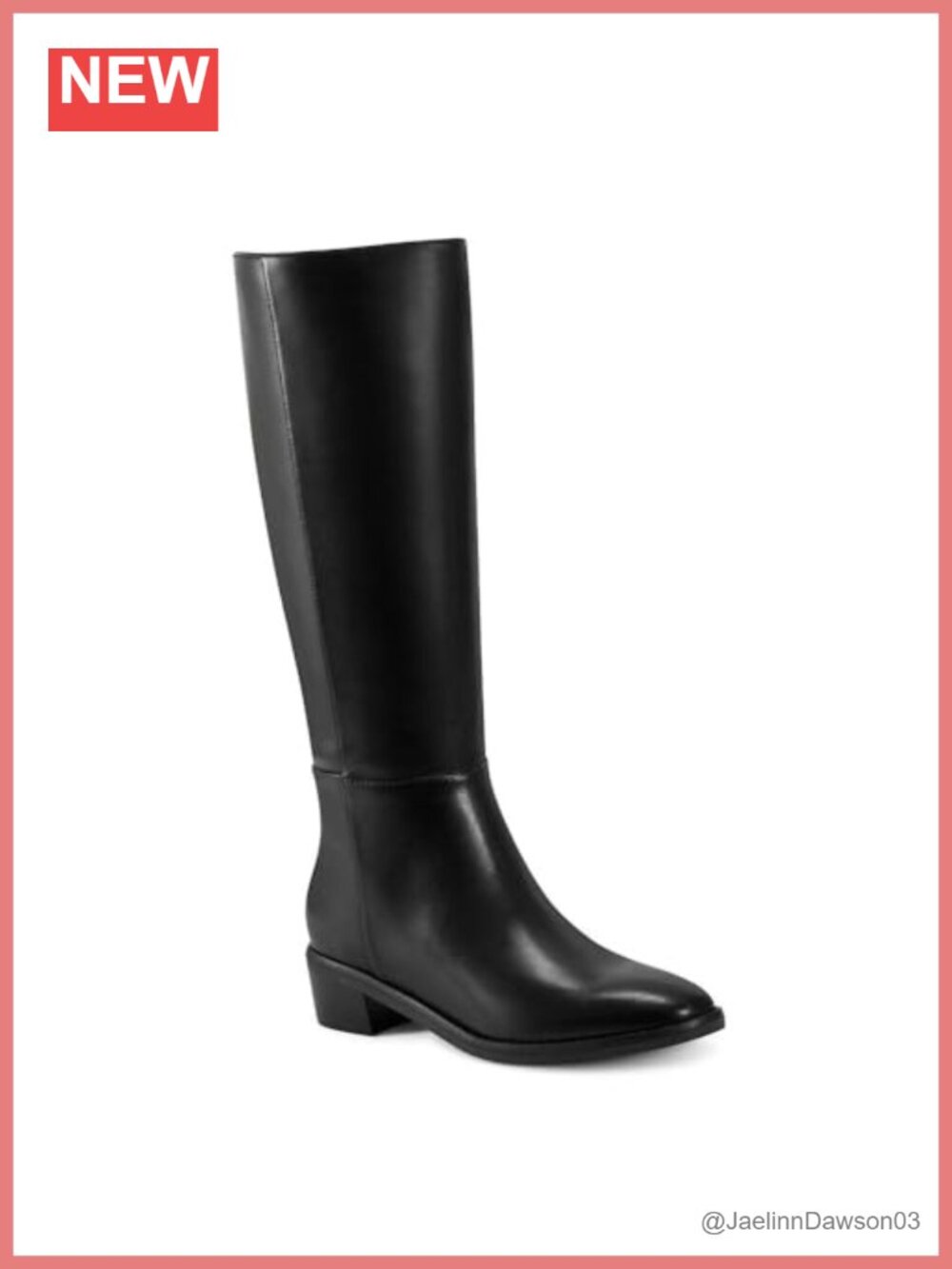 Easy Spirit Loretta Calfskin Leather Knee-High Boots